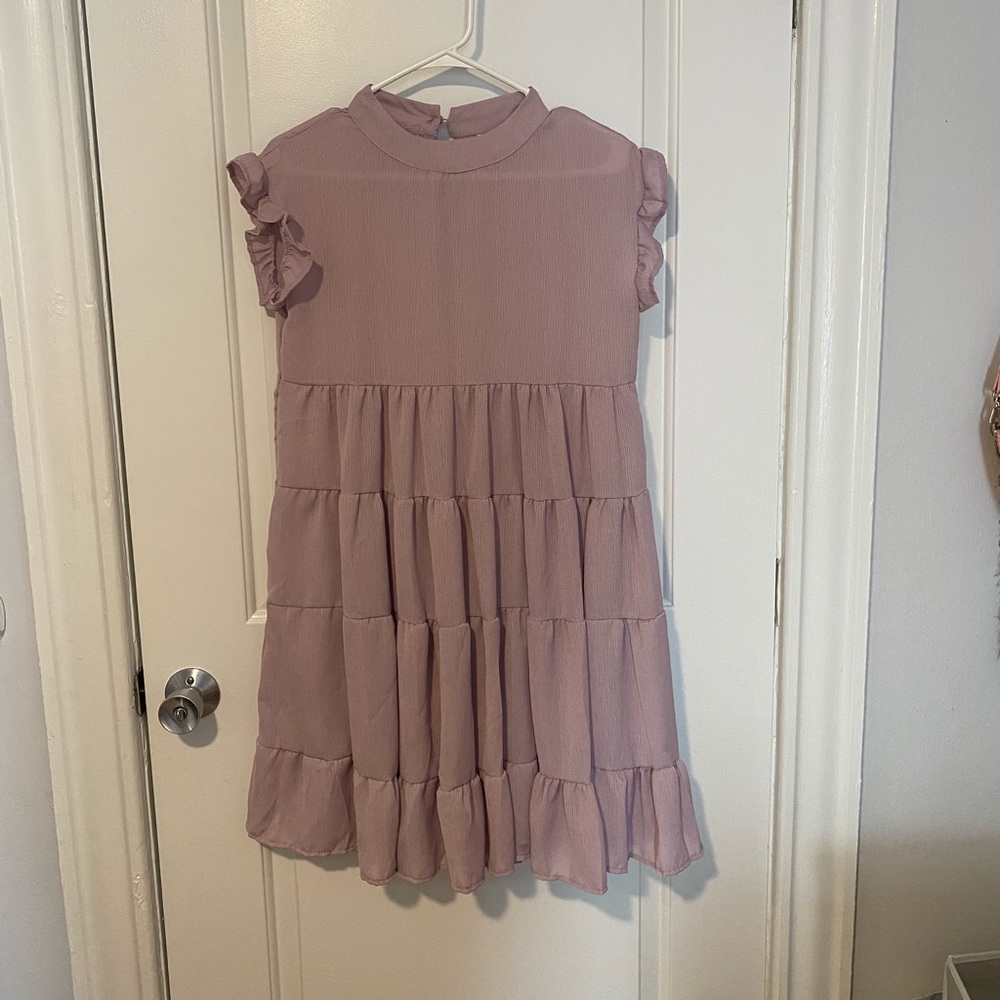 Babydoll ruffled dress